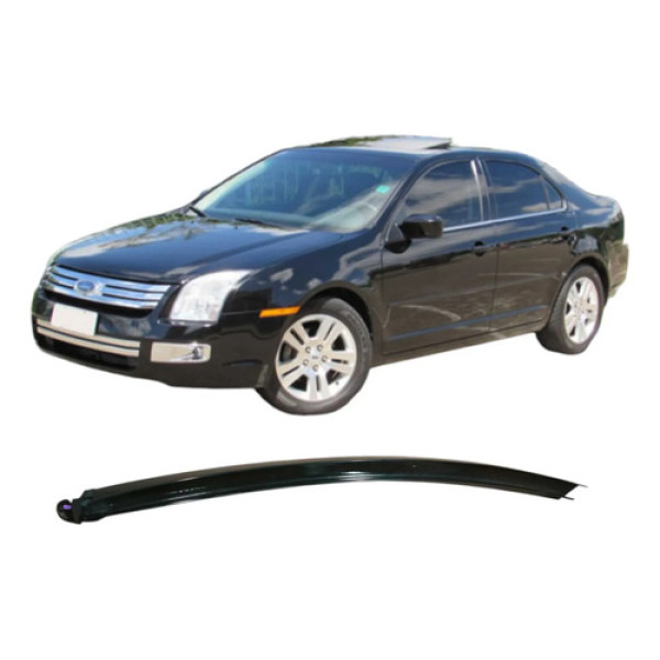 Canaleta Guia Vidro Traseiro Esquerdo Fusion 2006 6e53542639 Preto