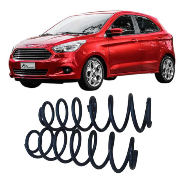 Par Mola Suspensão Traseira Ford Ka 1.0 3c 2015 E3b187564