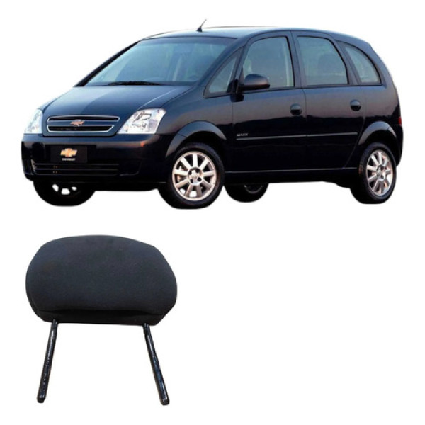 Encosto Cabeça Traseiro Chevrolet Meriva 2012 1.4 Cinza