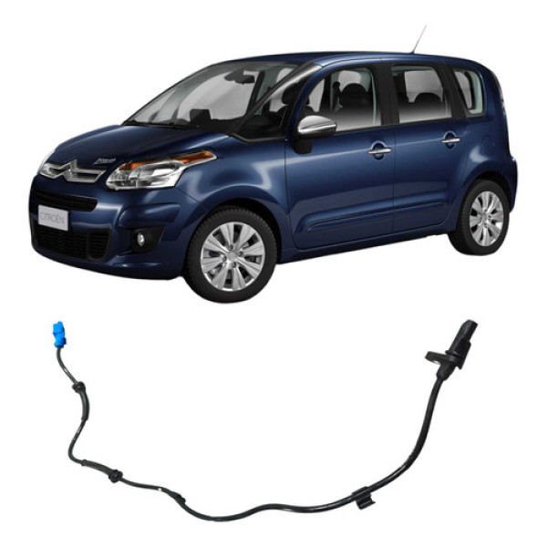 Sensor Abs Traseira Esquerda  C3 Picasso 1.5 2014 9665592380