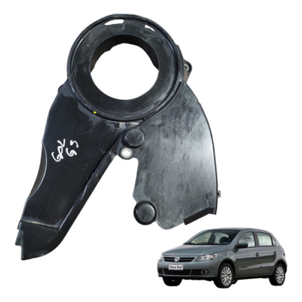 Capa Motor Correia Inferior Dentada Vw G5 Gol Voyage 2010/16