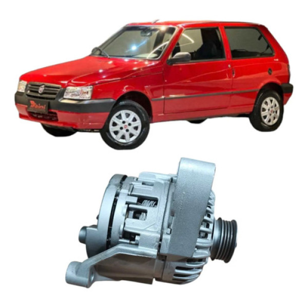 Alternador Ignição Uno Mille 2009 1.0 2p 70a 12v 0124225061