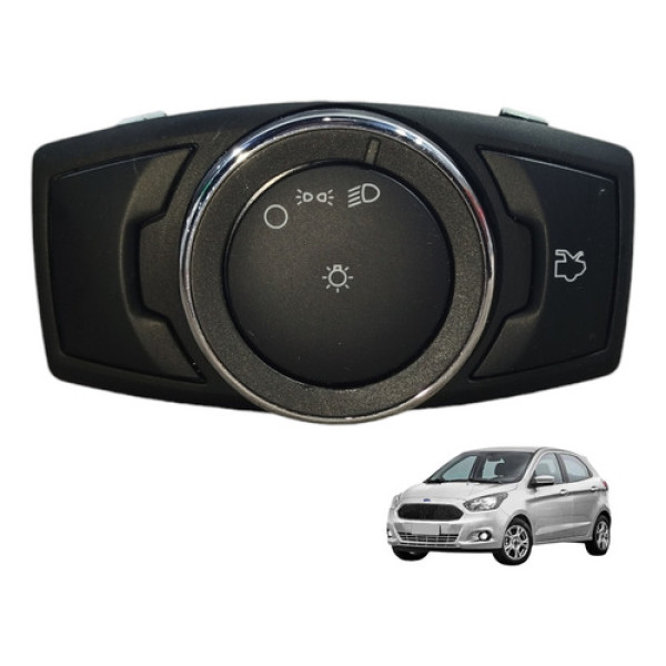 Botão Comando Farol Capo Traseiro Ford Ka 2015 A 2021