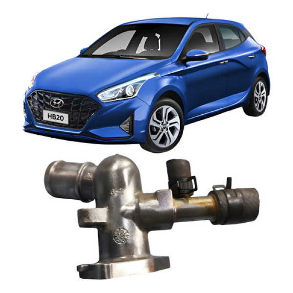 Carcaça Válvula Term. Hyundai Hb20 1.6 2012 A 2019