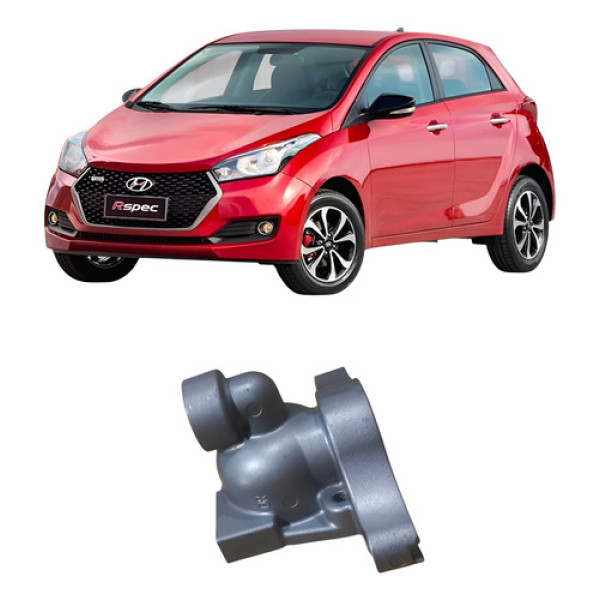 Carcaça Válvula Termostática Hyundai Hb20 1.0 3c 2017 938291