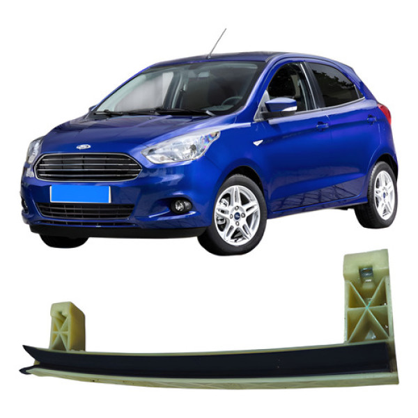 Guia Vidro Porta Dianteira Direita Ford Ka 2018 A223a06 Preto