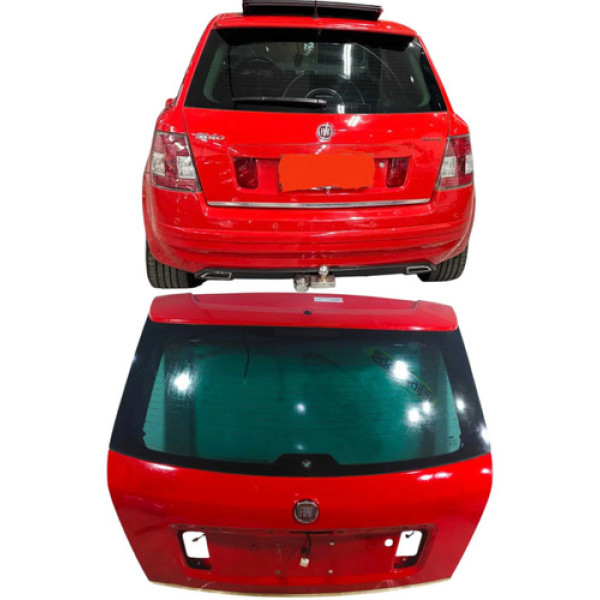 Tampa Traseira Porta Malas Vermelho Fiat Stilo 2009 Original Vermelho