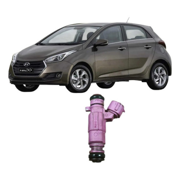 Bico Injetor Combustível Hyundai Hb20 2016 1.0 3c 3531004090 220v