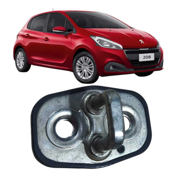 Batente Fechadura Porta Peugeot 208 1.2 3c 2019 9655466380