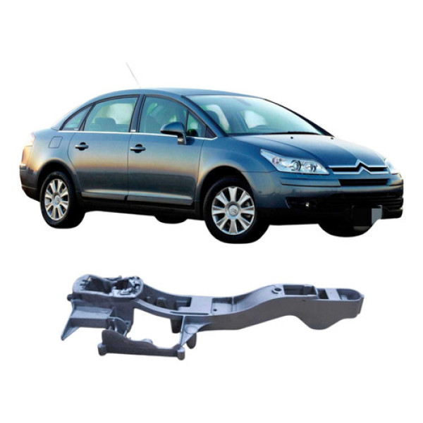 Suporte Maçaneta Externa Traseira Esquerda Citroën C4 2009 Traseira