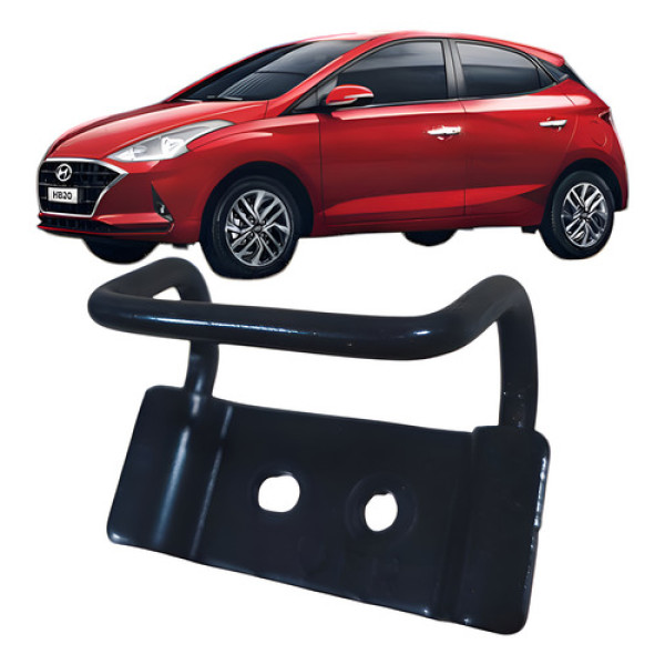 Trava Central Direito Encosto Traseiro Hyundai Hb20 2021  Preto
