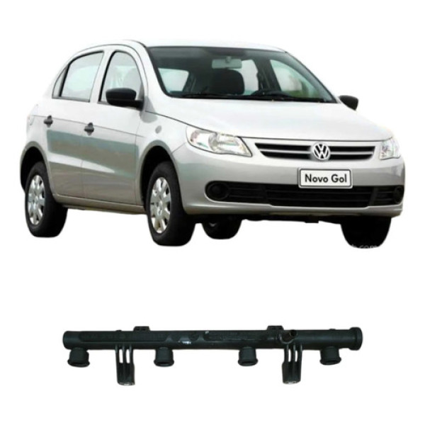 Flauta Bico Injetores Volkswagen Gol 2009 030133329ab