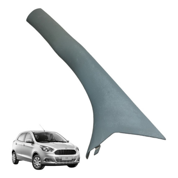 Moldura Acabamento Coluna Dianteira Esquerda Ford Ka 09/15