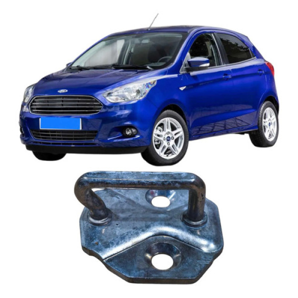 Batente Fechadura Dianteira Esquerda Ford Ka 2018 8a61a21982