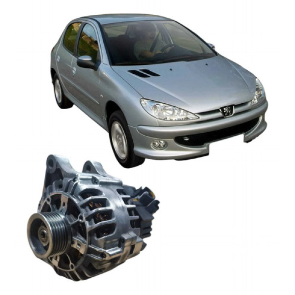 Alternador Igniçao 12v Peugeot 206 2008 1.4 9660263480