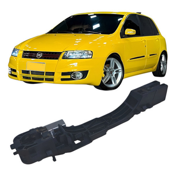 Suporte Maçaneta Traseiro Direito Fiat Stilo 2009 242054 Vermelho