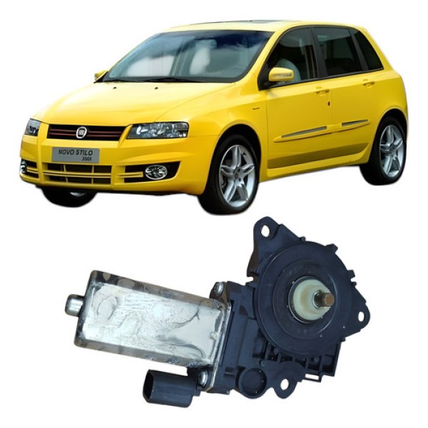 Motor Vidro Traseiro Direito Fiat Stilo 1.8 4c 2009 50001603