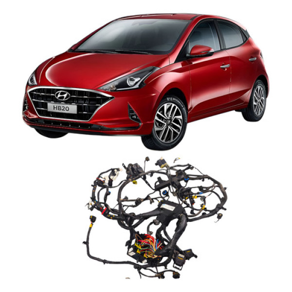 Chicote Interno Painel Hyundai Hb20 2021 1.0 3c 72829101