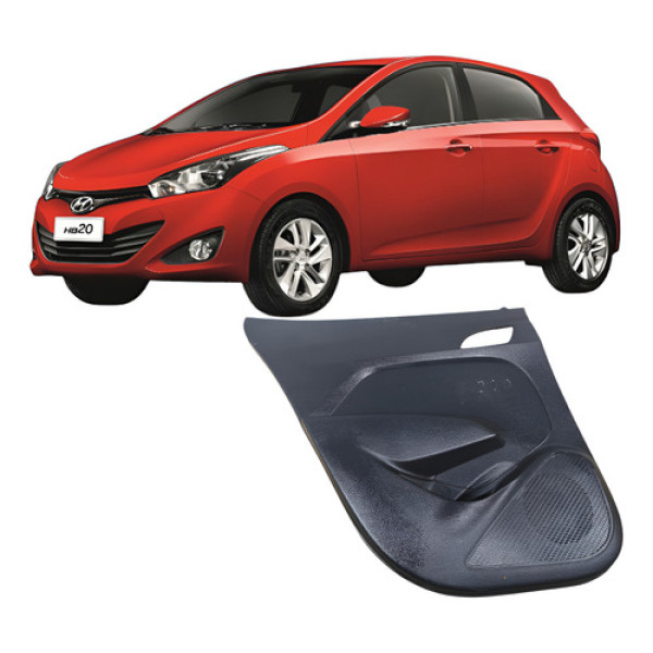 Forro De Porta Traseiro Esquerdo Hb20 2013 A 2017