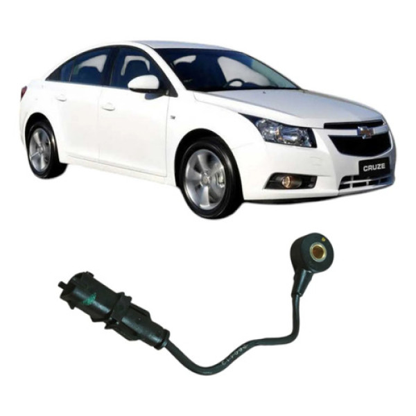 Sensor Detonação Chevrolet Cruze Sedan 2014 1.8 Original