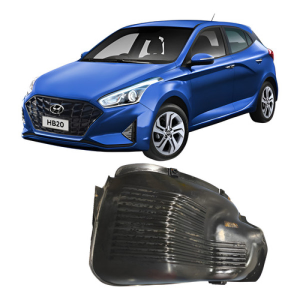 Parabarro Traseiro Esquerdo Hb20 2012 2019 Hyundai