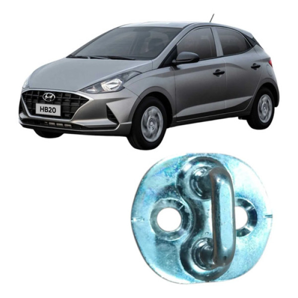  Batente Fechadura Hyundai Hb20 1.0 3c 2020 Original