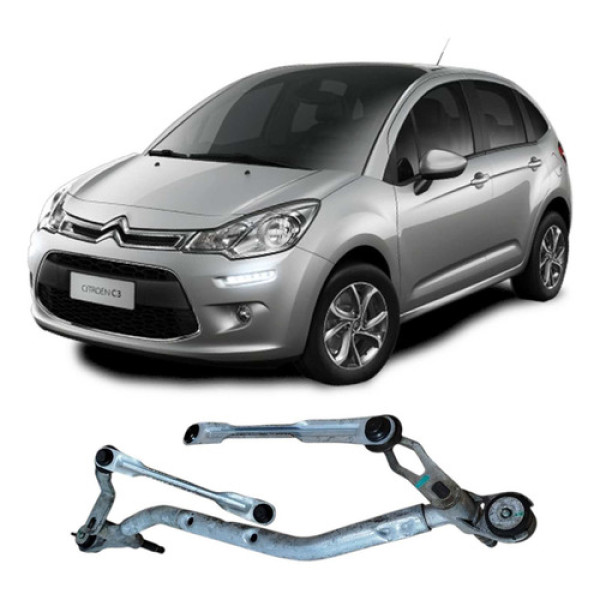Galhada Limpador Parabrisa Dianteiro Citroën C3 2013 Direito