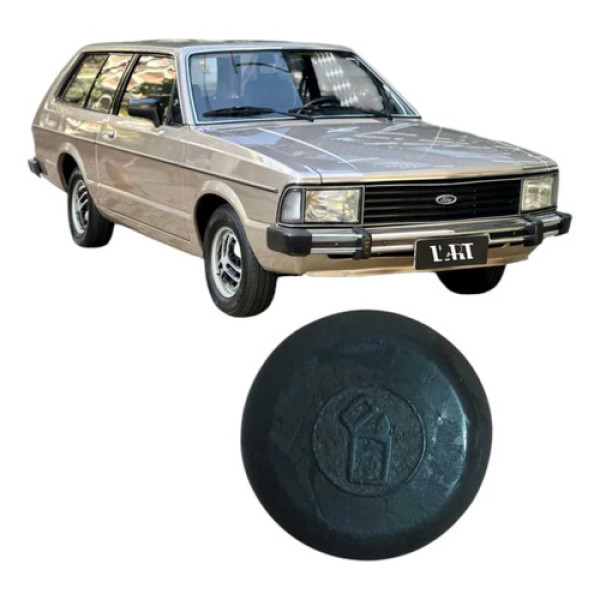 Tomada 12v Acendedor Ford Belina Ii 1984 1.6 2p Original  Prateado