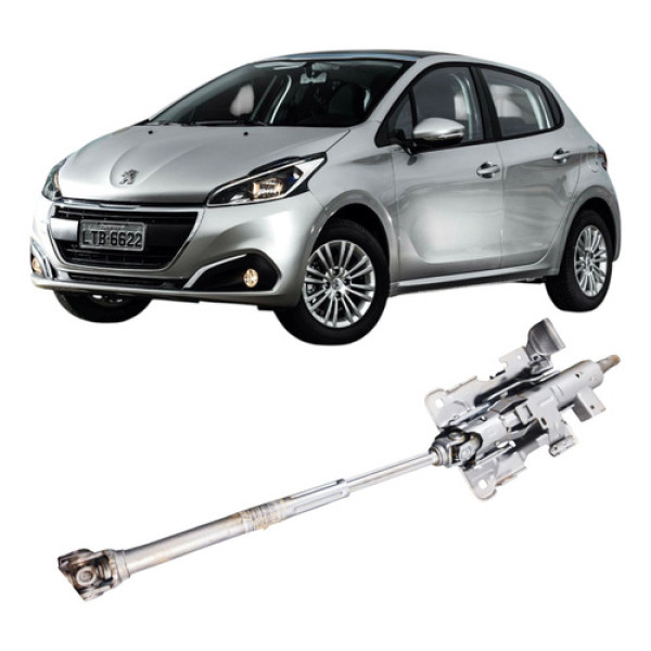 Coluna Direção Descamoteavel Peugeot  208 2017 1.2 3c 7w928