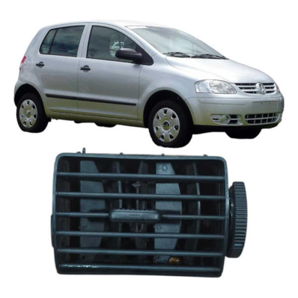 Difusor Saída Ar Central Fox 2007 Lado Esquerdo 5z0819728