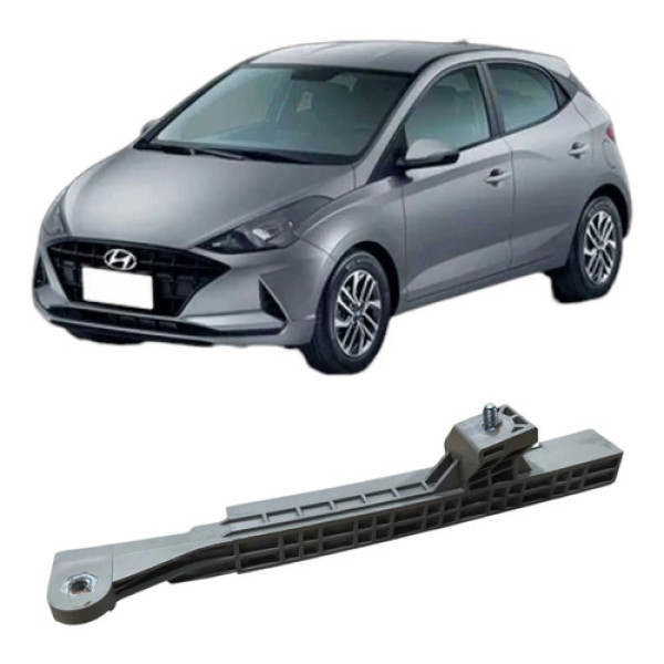 Guia Vidro Traseiro Esquerdo Hyundai Hb20 2022 83550r1200 Prata
