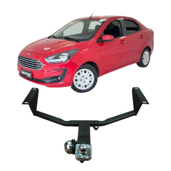 Engate Reboque Ford Ka 2020 1.0 3c Original Engat3005 Preto