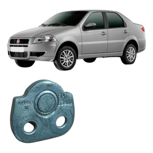 Batente Fechadura Porta Esquerda Fiat Siena 2013 53800