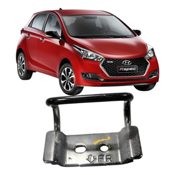 Batente Central Engate Banco Traseiro Hyundai Hb20 2016-2020 Branco
