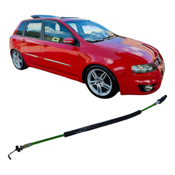 Cabo Maçaneta Externa Traseiro Esquerdo Fiat Stilo 2009 Vermelho