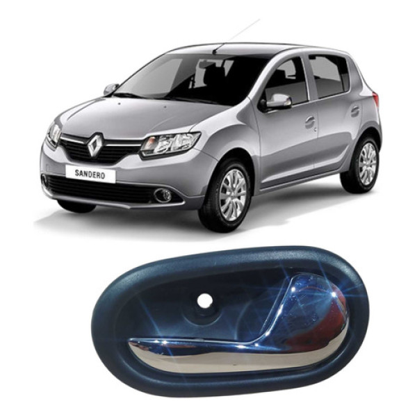Maçaneta Interna Dianteira Direita Renault Sandero 2019  Dianteira