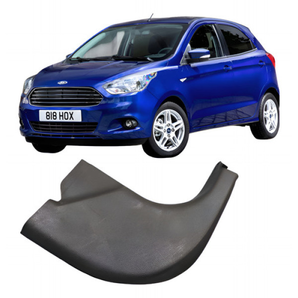 Soleira Inferior Dianteira Direita Ford Ka 2014 2018 Preto