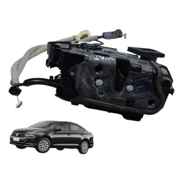 Fechadura Porta Dianteiro/d 4p Vw Virtus T-cross 2019 A 2023