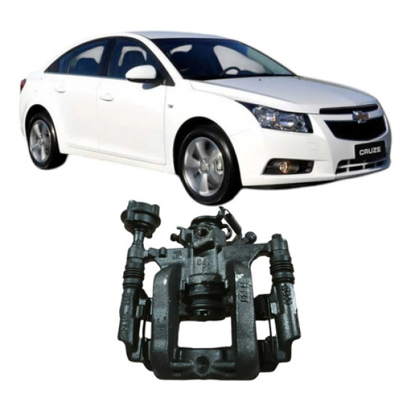 Pinça Freio Tras Esq Chevrolet Cruze Sedan 2014 1.8 Orig