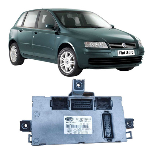 Módulo Body Computer Fiat Stilo 46797611 1.8 2003 Cinza