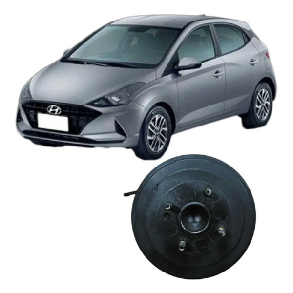 Tambor Freio Traseiro Esquerdo Hyundai Hb20 1.0 Flex 2022