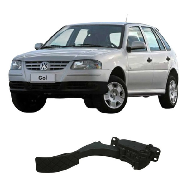 Pedal Acelerador Volkswagen Gol 2008 1.0 Original 