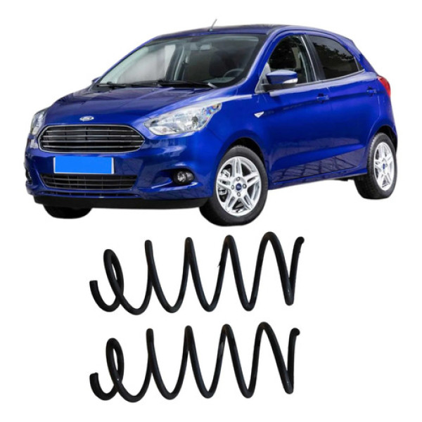 Par Molas Suspensão Traseira Ford Ka 1.0 3c 2017 2018 2019