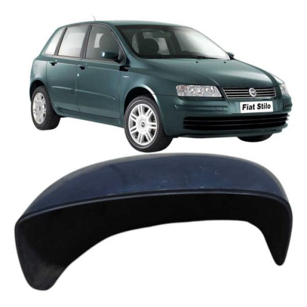 Capa Retrovisor Esquerdo Fiat Stilo 1.8 2003 Original Preto