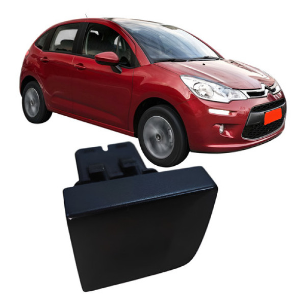 Botão Falso Painel Central Citroën C3 1.5 3c 2013 Preto