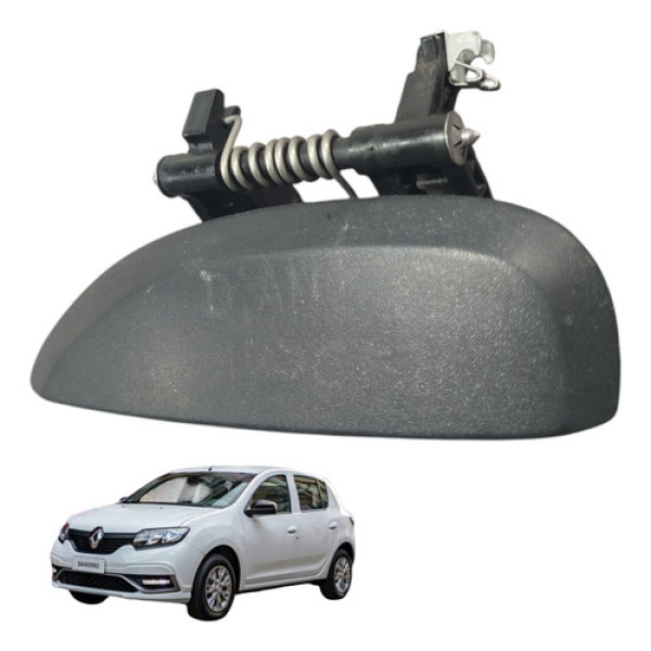 Maçaneta Externa Dianteira Esquerda Sandero 2014 2015 A 2020 Dianteira