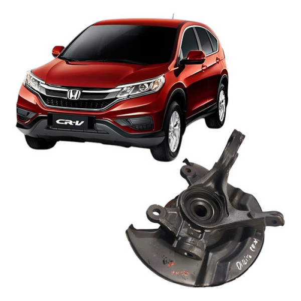 Montante Dianteiro Direito Crv 2007 A 2011 4x2 . Preto