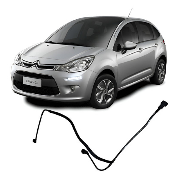 Mangueira Filtro Canister Citroën C3 1.5 3c 2013 Preta Preta