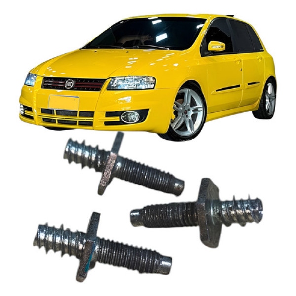 Parafusos Soquete Lanterna Traseira Direito Fiat Stilo 2009 Vermelho