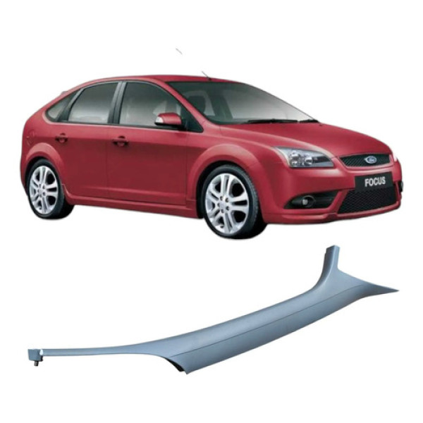 Acabamento Coluna Direita Parabrisa Ford Focus 2008 2m51a031 Cinza